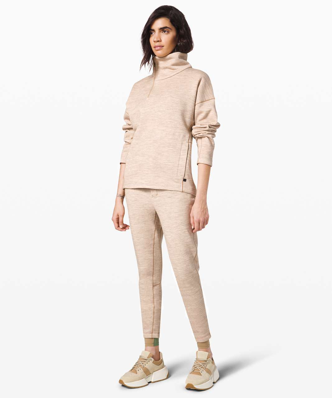 Lululemon Esker Jogger Wool *lululemon lab - Linen Melange - lulu fanatics