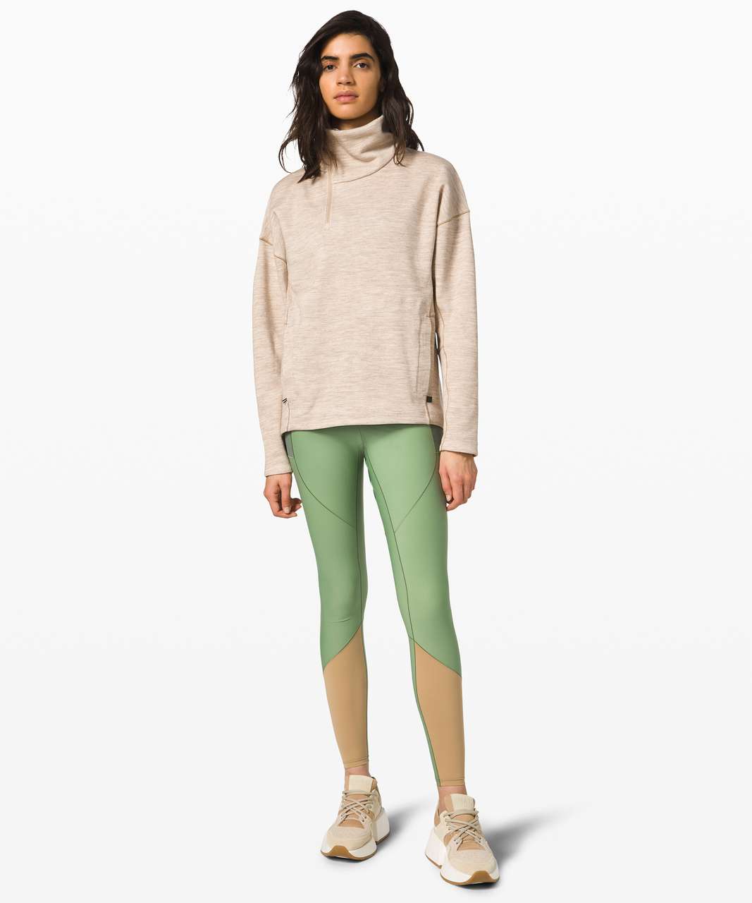 Lululemon Esker Tight *lululemon lab - Palm Deco / Desert Olive / Desert Sand