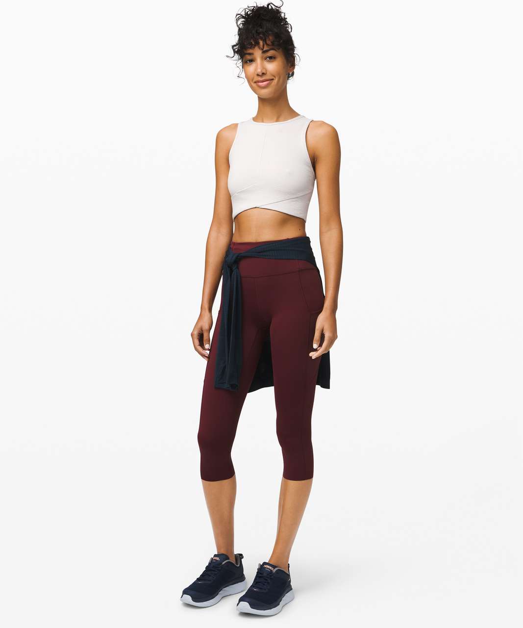 Lululemon Fast and Free High-Rise Crop II *Non-Reflective Nulux