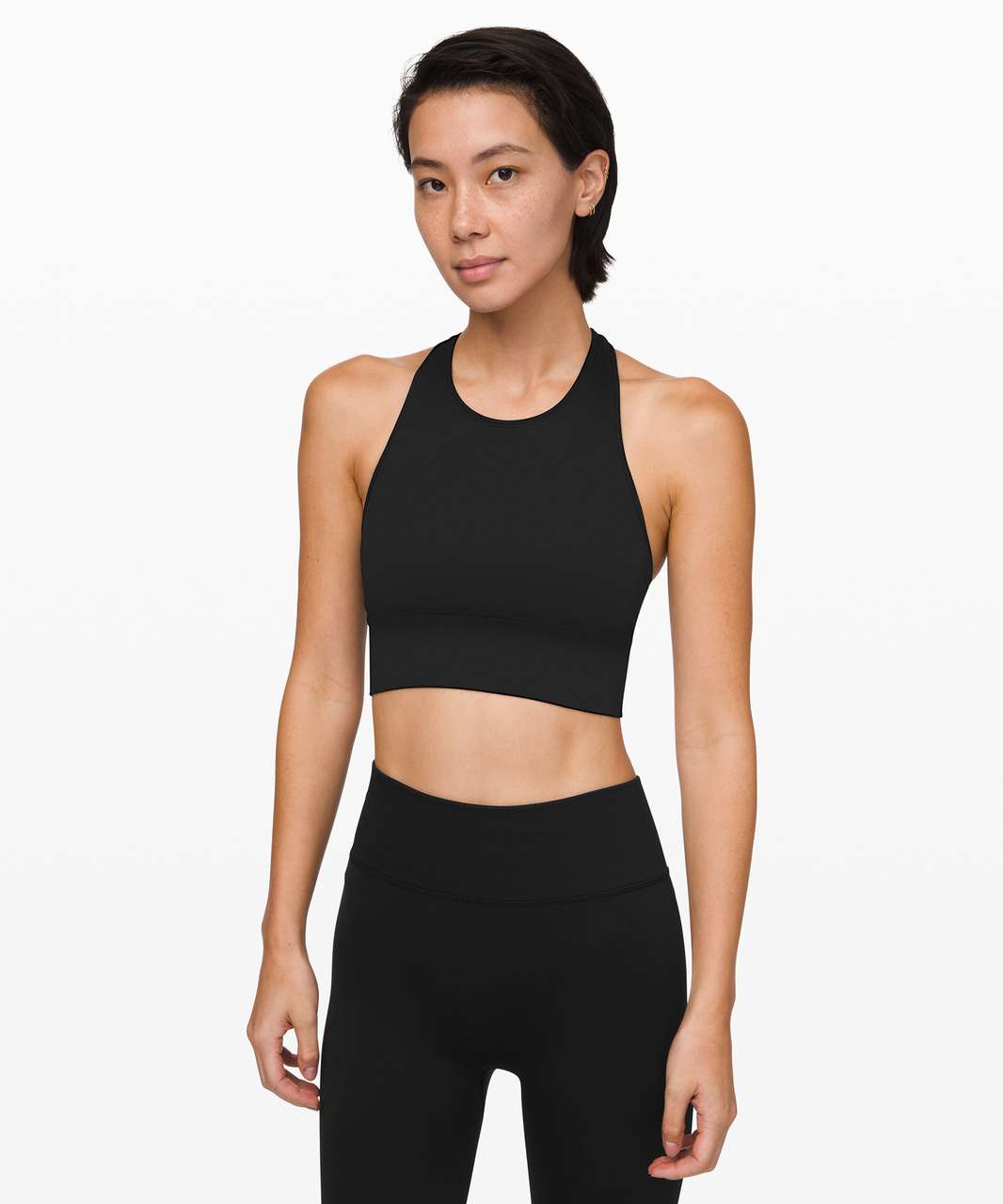 Lululemon Ebb to Train Bra - Black - lulu fanatics