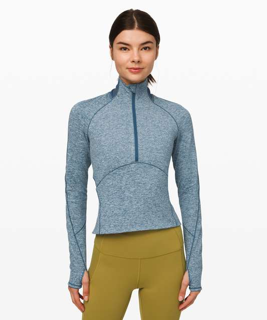 Lululemon Always Alert 1/2 Zip - Magma - lulu fanatics