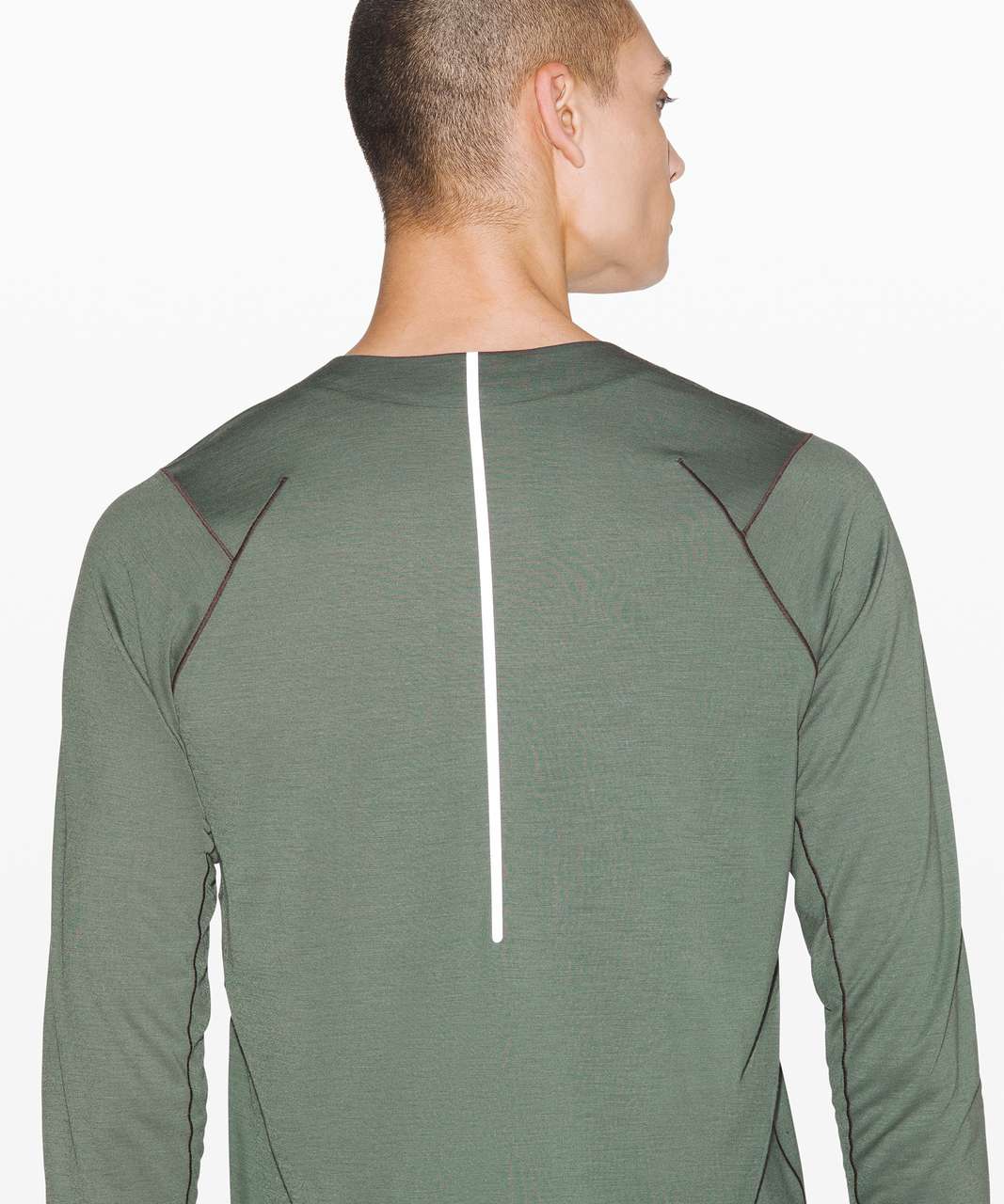 Lululemon Refract Long Sleeve Wool *lululemon lab - Palm Deco