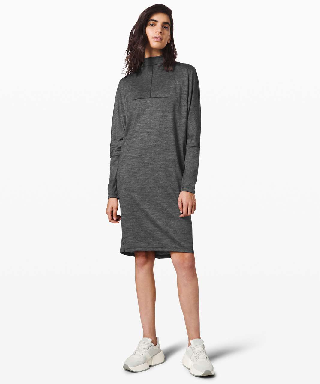 Lululemon Vindur Dress Wool *lululemon lab - Heathered Black