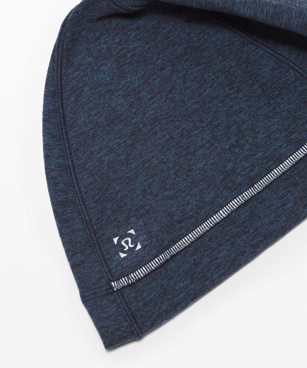 Lululemon Out Run Beanie - Heathered True Navy / Black