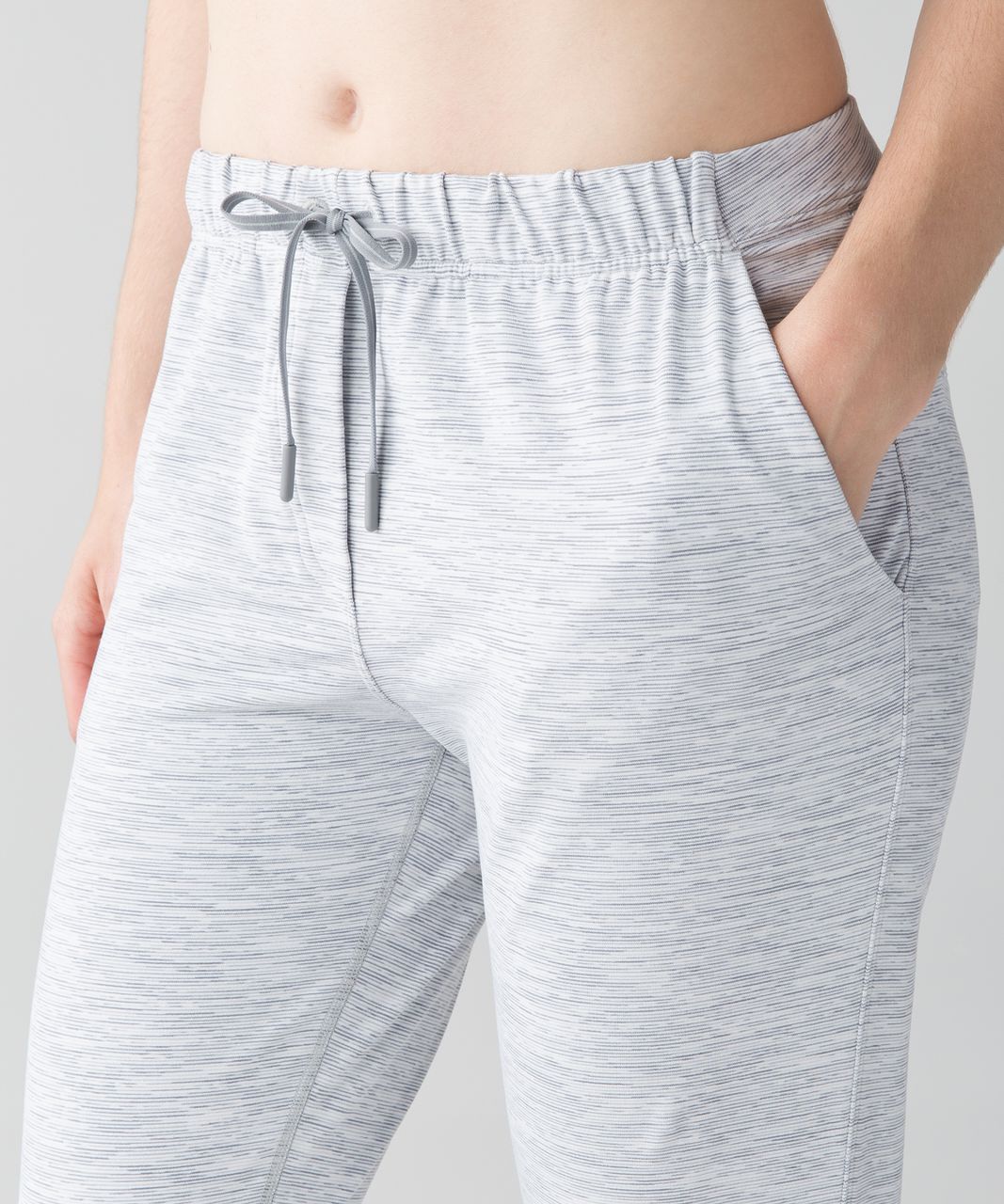 Lululemon Jet Crop (Slim) - Heathered Slate (First Release) - lulu fanatics