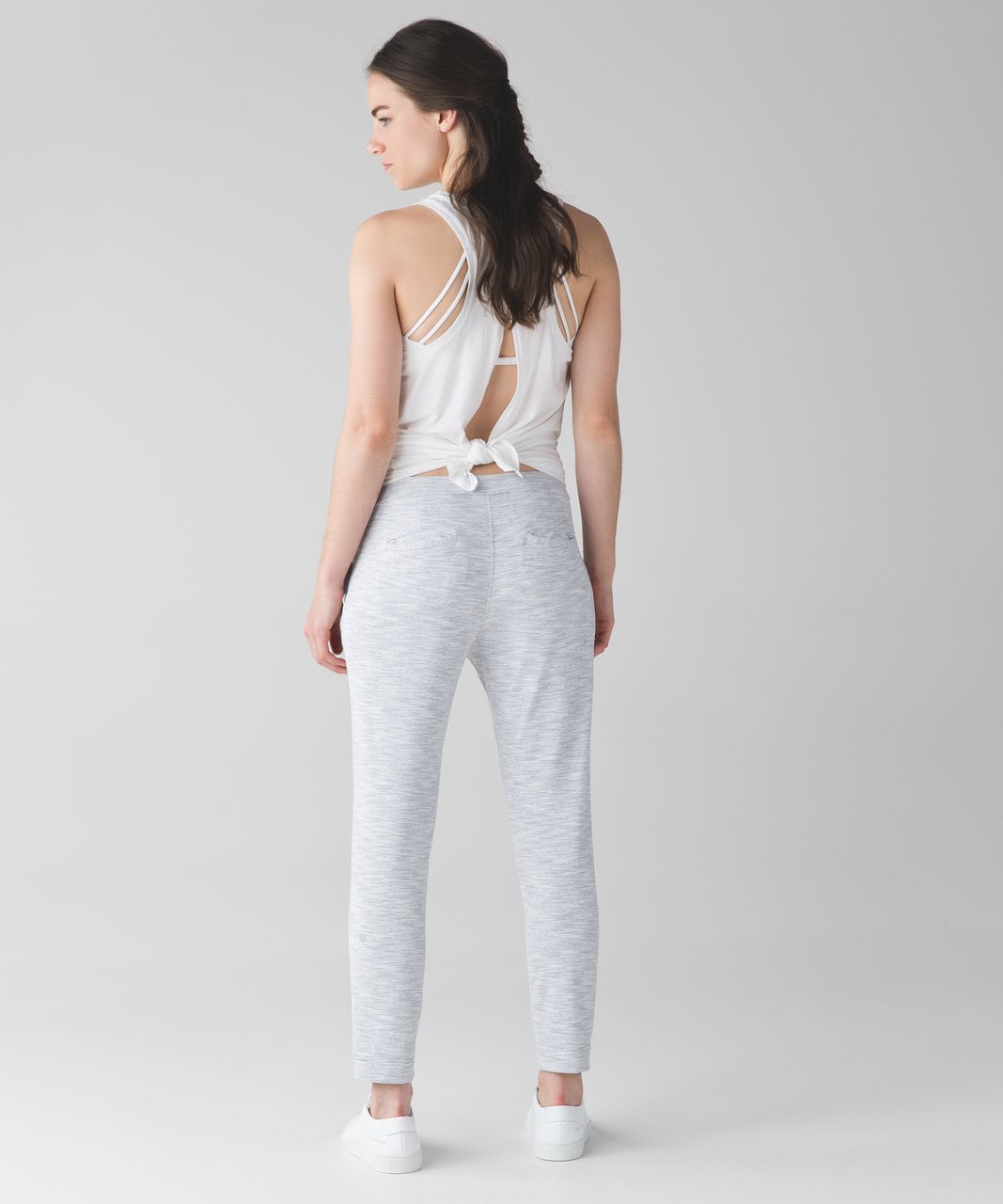 Lululemon Jet Crop (Slim) (Luon) - Wee Are From Space Nimbus Battleship