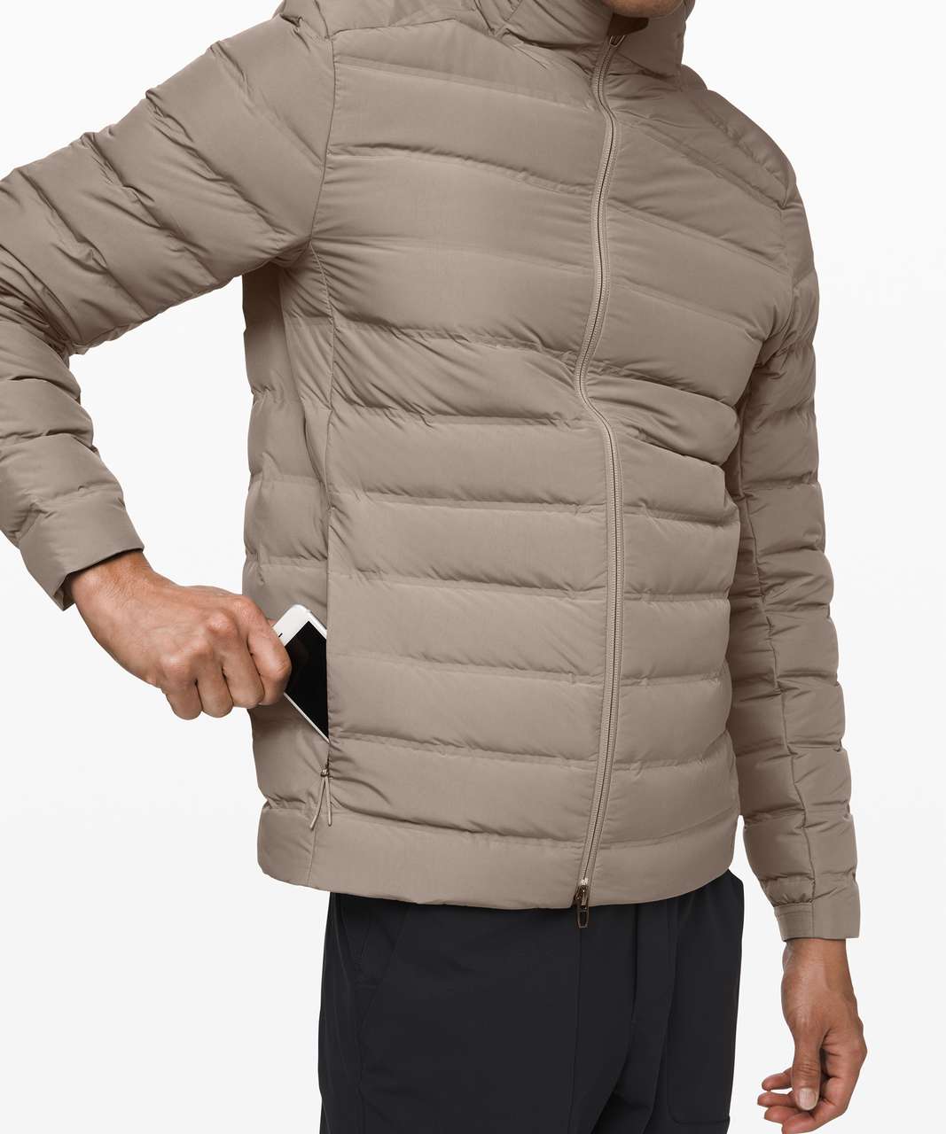 Lululemon Navigation Down Jacket - Carbon Dust