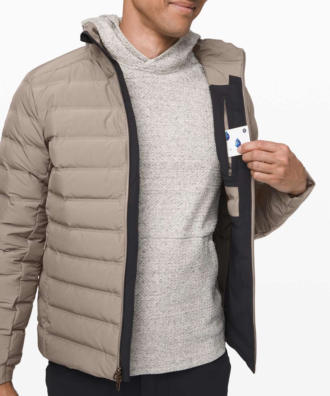 Lululemon Navigation Down Jacket - Carbon Dust