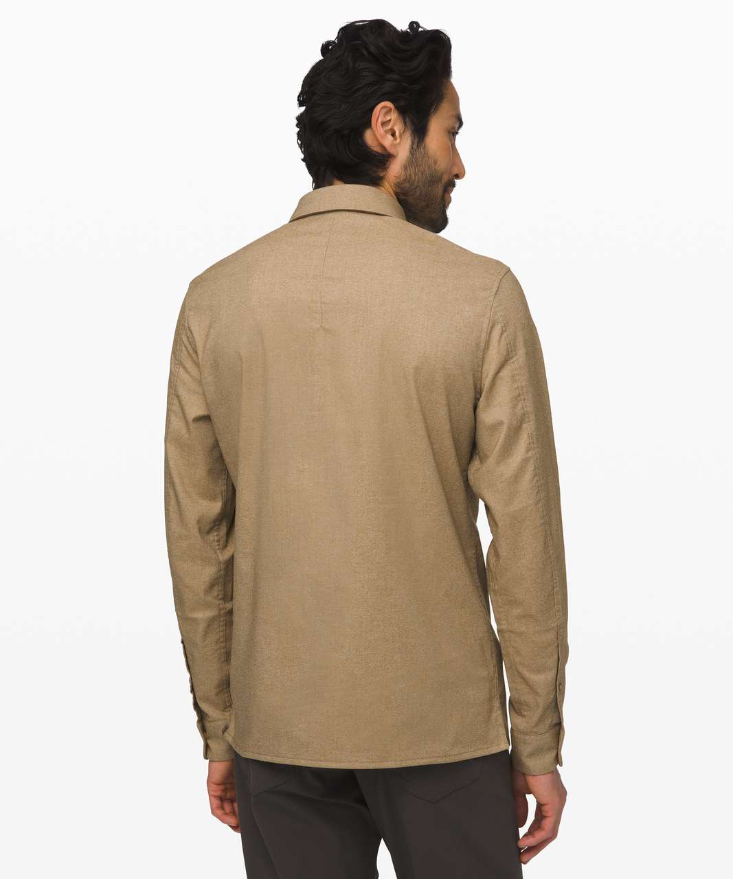 Lululemon Masons Peak Long Sleeve Shirt - Heathered Frontier - lulu fanatics