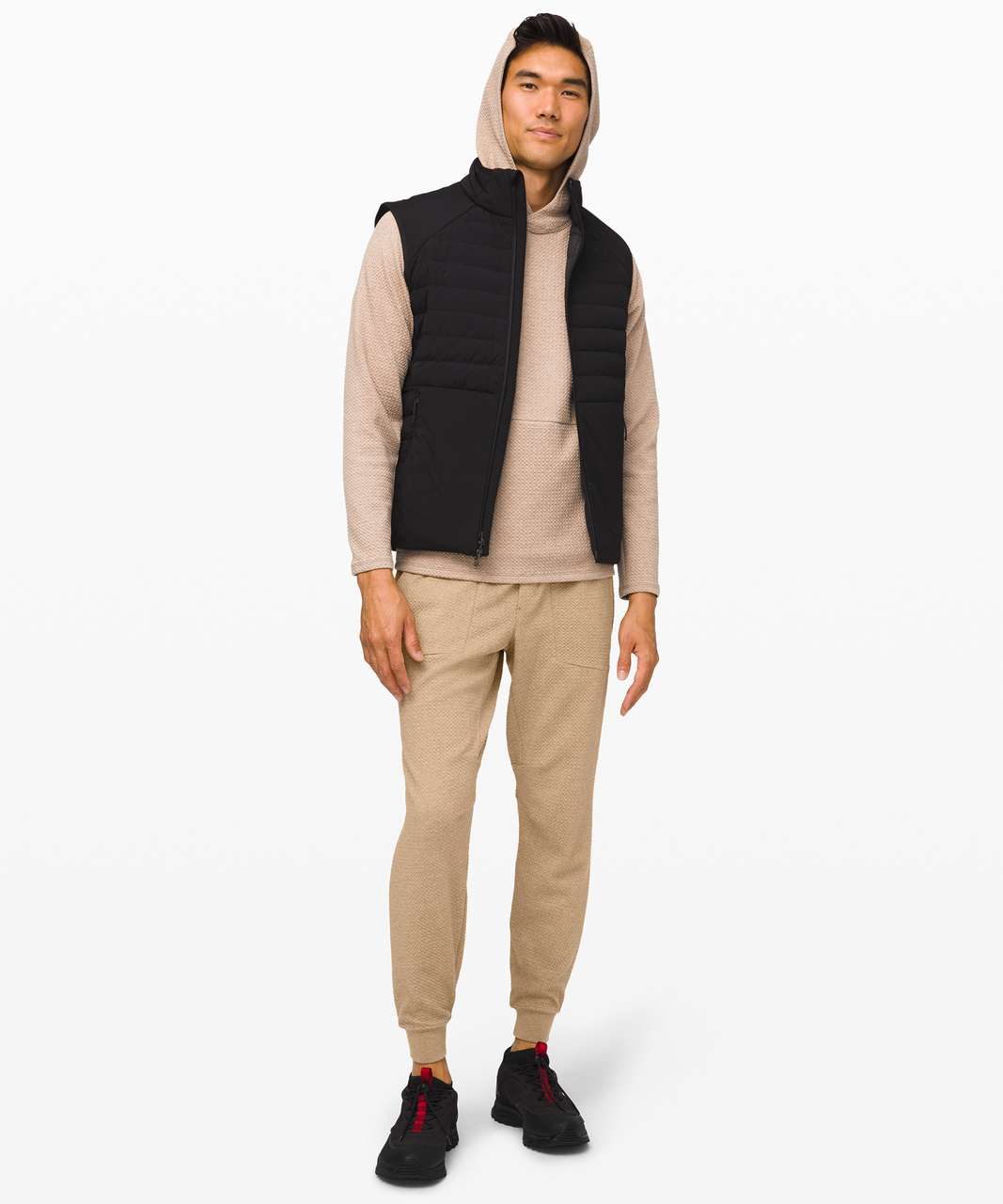 Lululemon At Ease Jogger - Heathered Frontier / Black