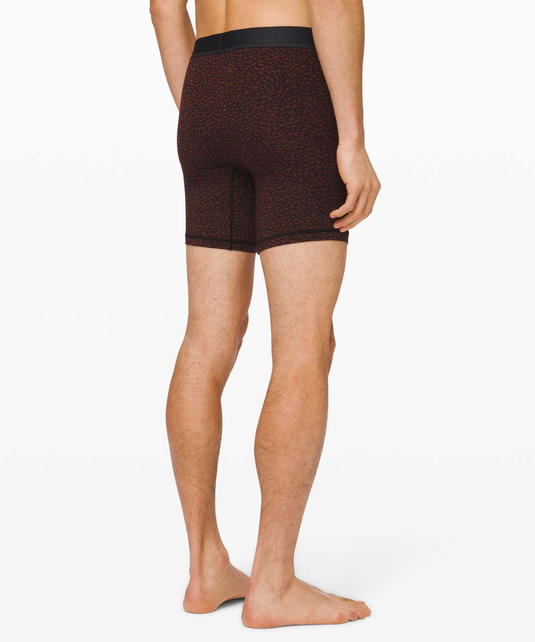 Lululemon Always In Motion Boxer *The Long One 7" - Convex Inverse Mahogany Black