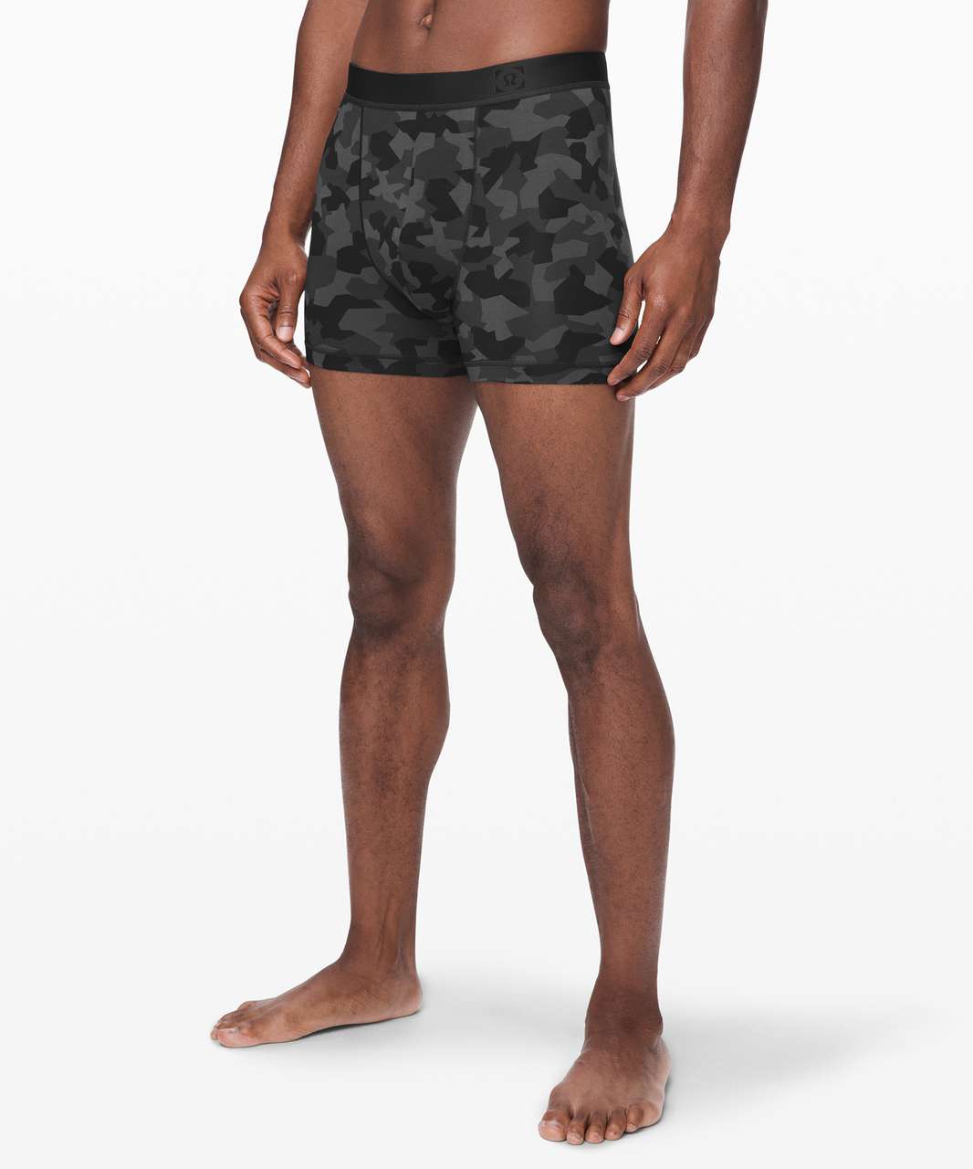 Lululemon Always In Motion Boxer *5" - Geo Camo Micro Coal Obsidian (First Release)