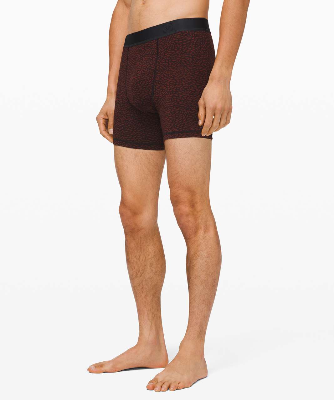 Lululemon Always In Motion Boxer *5" - Convex Inverse Mahogany Black