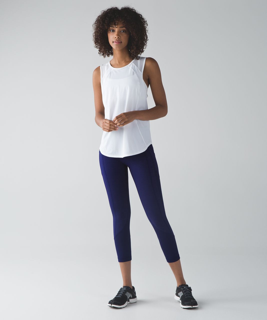 Lululemon All The Right Places Crop II - Hero Blue