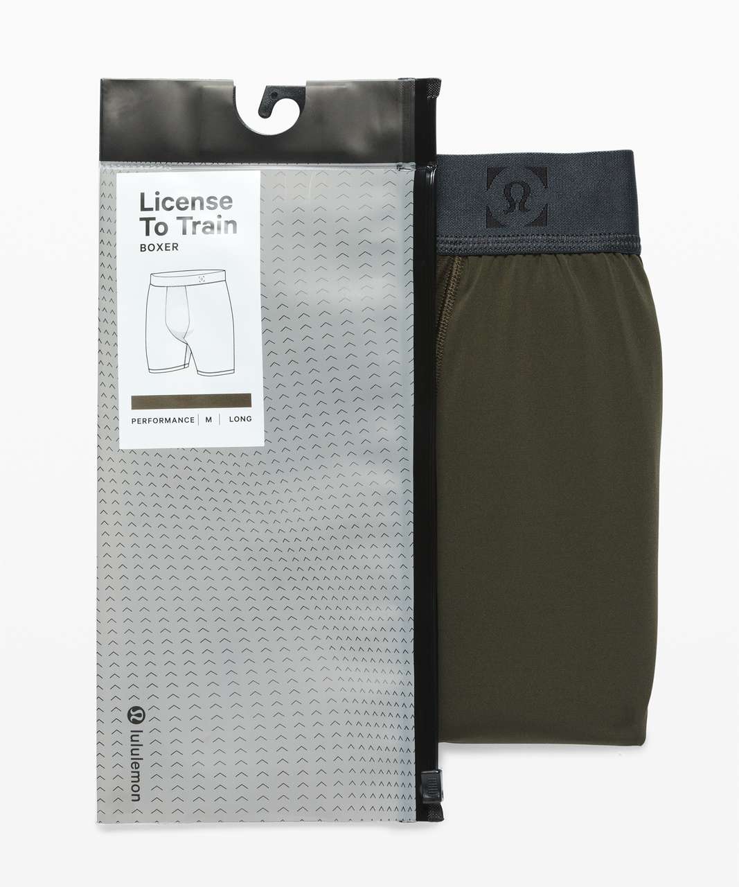 Lululemon License To Train Boxer *7" - Dark Olive