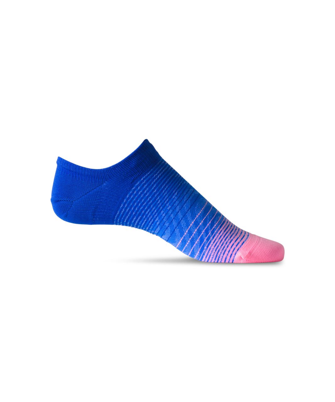 Lululemon Play All Day Sock - Pink Shell / Pipe Dream Blue / Harbor Blue