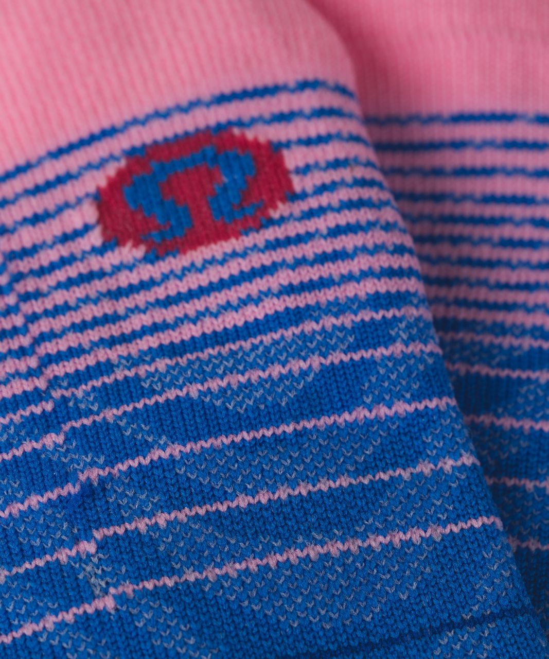 Lululemon Play All Day Sock - Pink Shell / Pipe Dream Blue / Harbor Blue