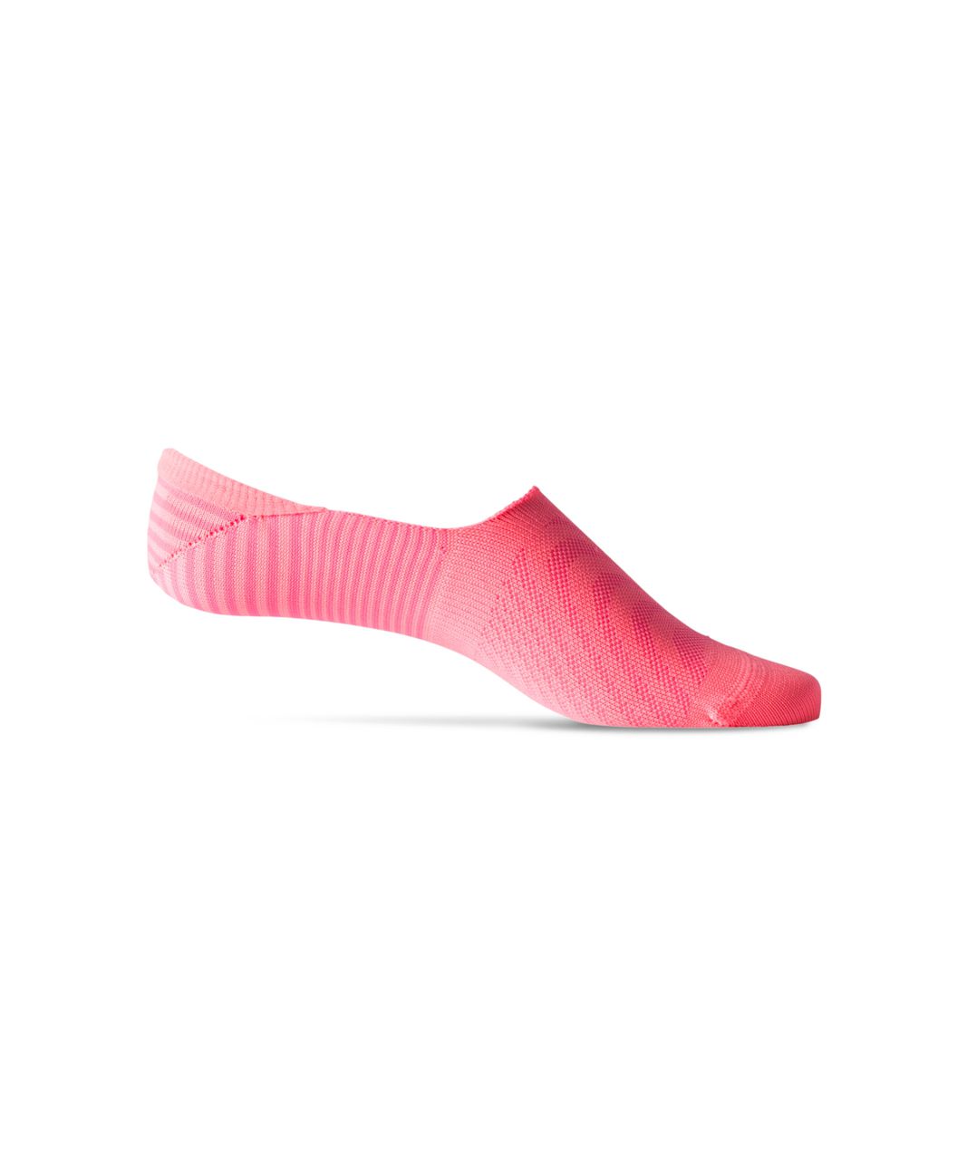 Lululemon Secret Sock - Grapefruit / Neon Pink