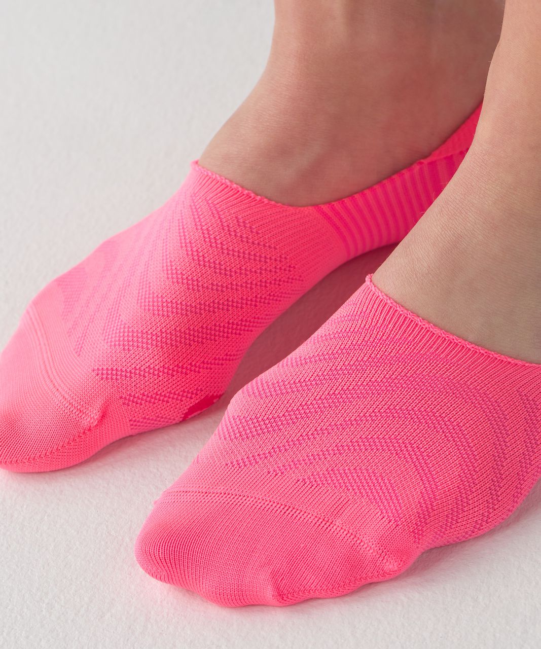 Lululemon Secret Sock - Grapefruit / Neon Pink