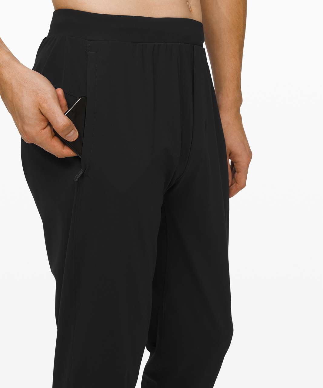 Lululemon Surge Jogger Shorter 27 - Black (First Release) - lulu