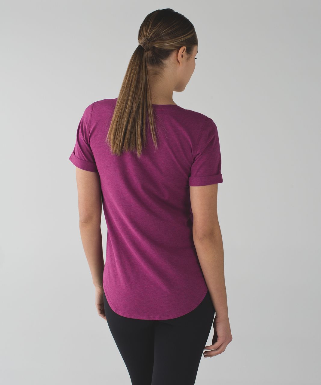 Lululemon Love Tee II - Heathered Regal Plum