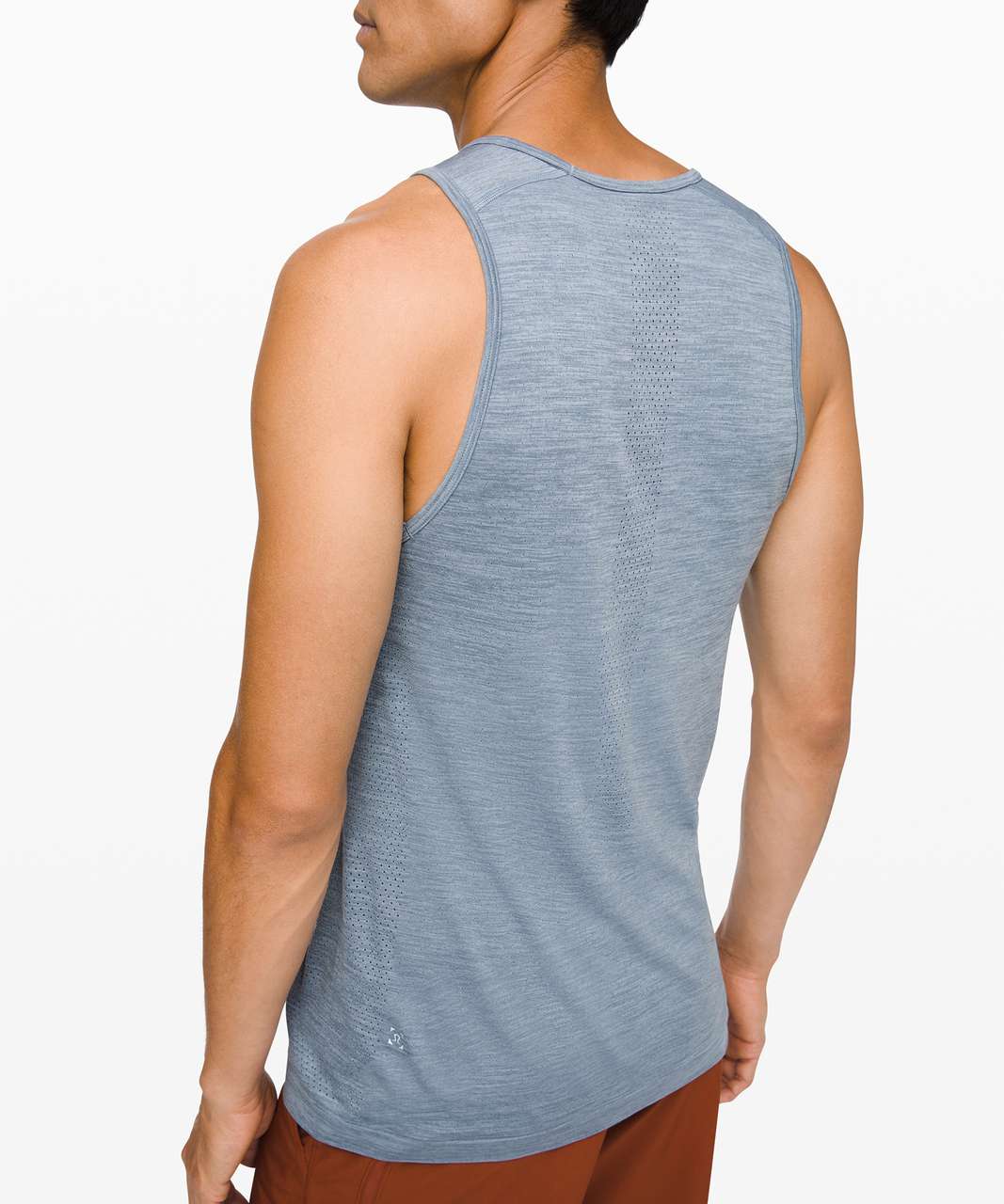 Lululemon Metal Vent Breathe Tank - Blue Charcoal / Chambray