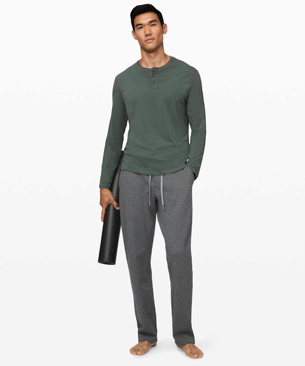 Lululemon City Sweat Pant Relaxed Fleece 32 - Heathered Light