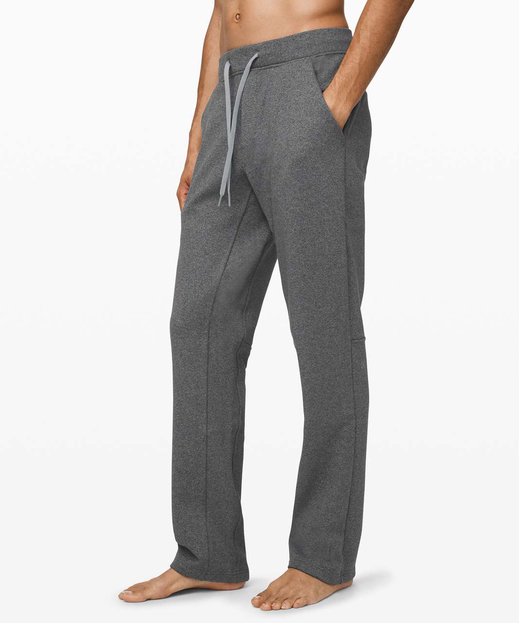 Lululemon City Sweat Pant Relaxed Fleece 32 - Heathered Light Cast - lulu  fanatics