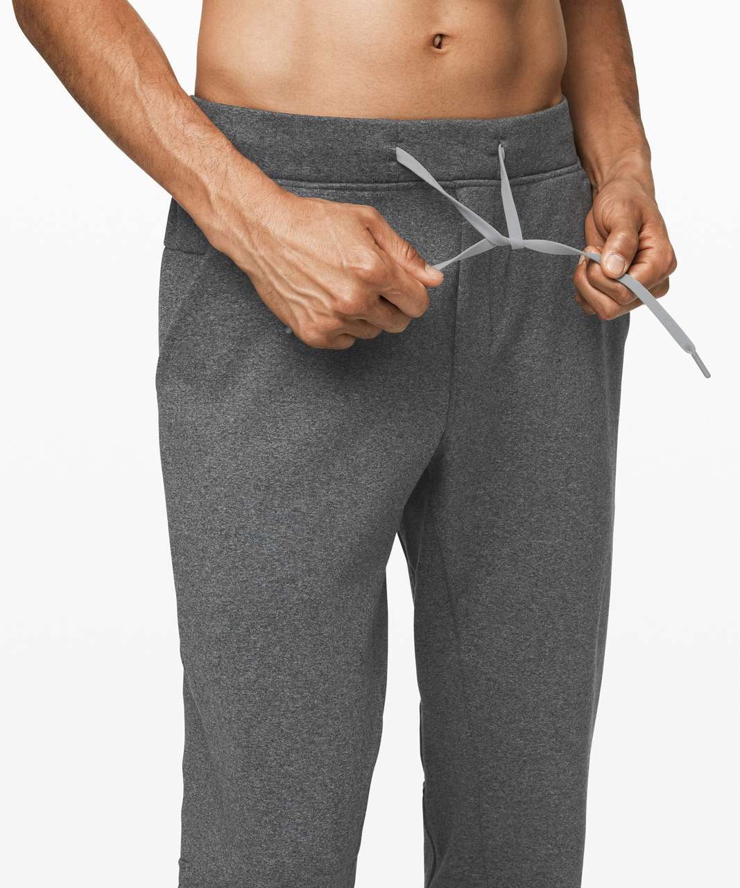 Lululemon City Sweat Pant Relaxed Fleece 32" - Heathered Light Cast