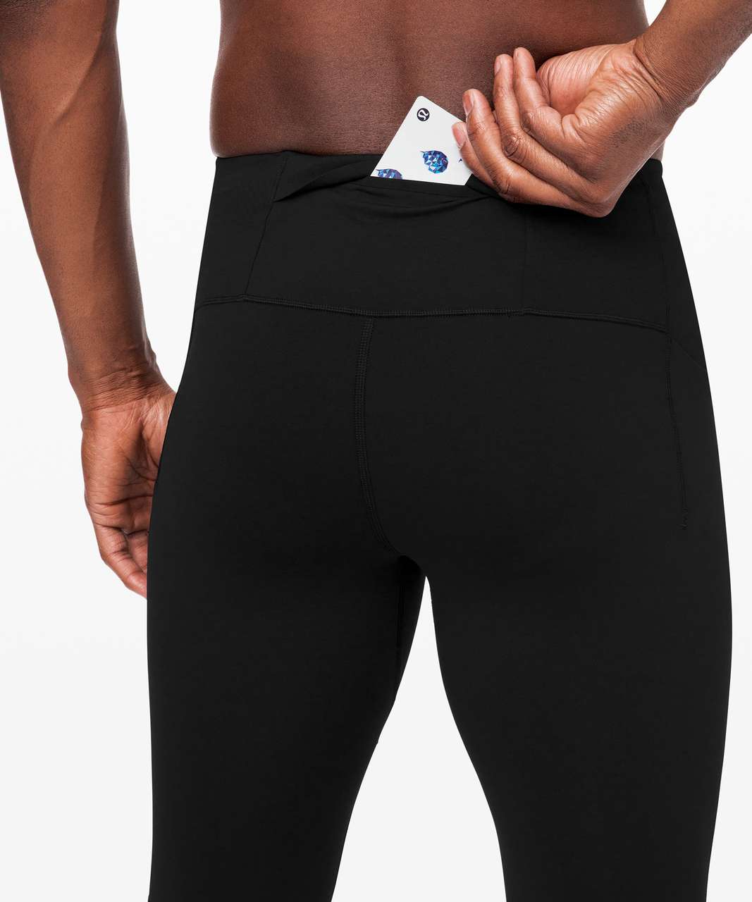 Lululemon Cold Terrain Run Tight 28" - Black