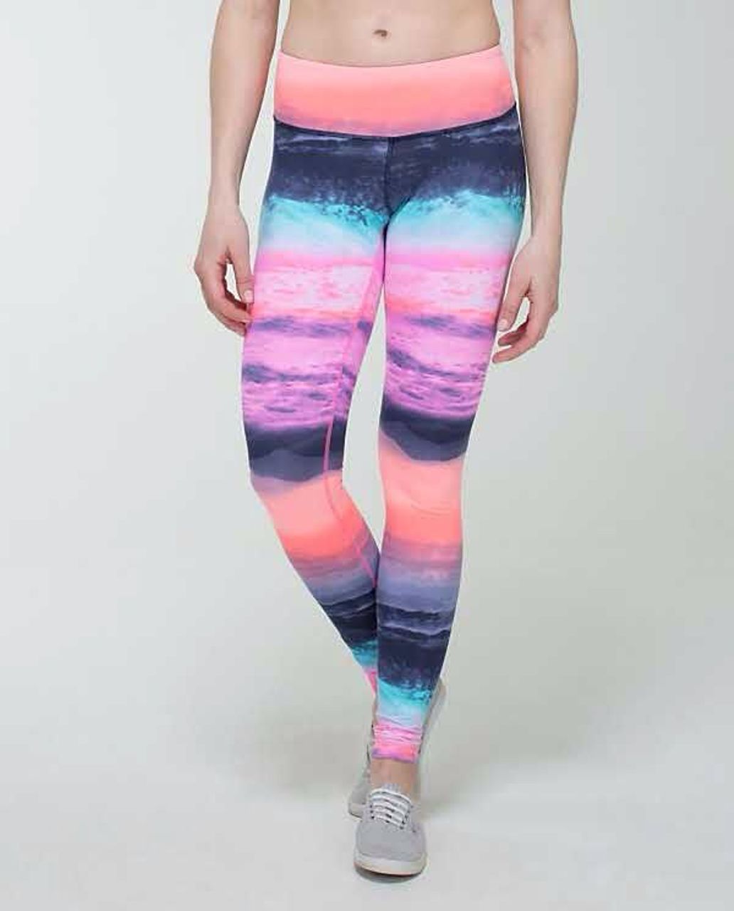 RARE Lululemon Wonder Under Pink Camo Leggings 6