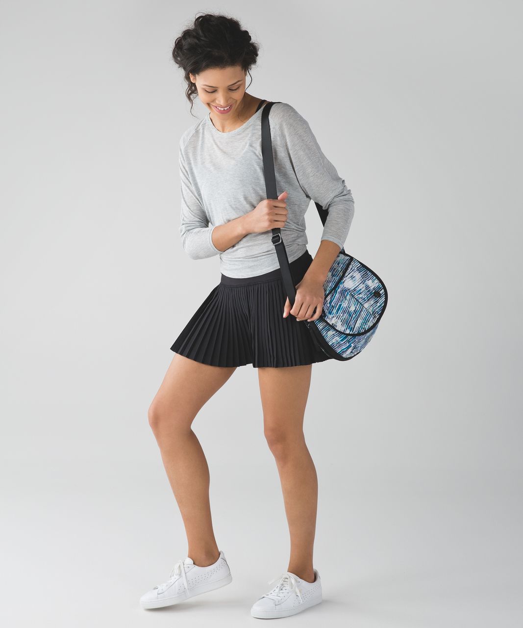 Lululemon The Essentials Bag - Blurry Belle Multi / Black