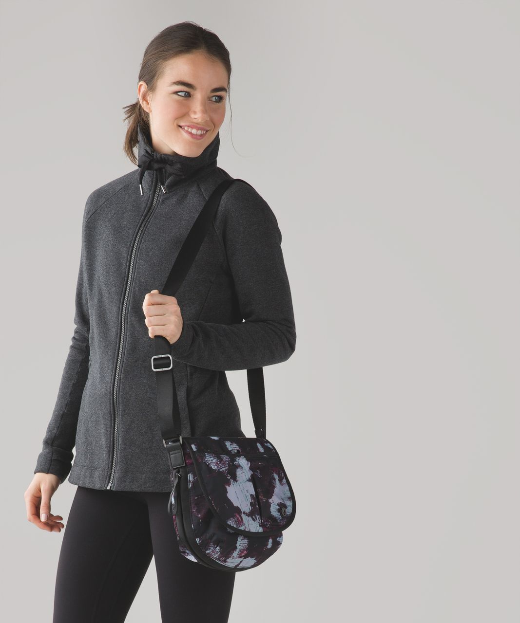 Lululemon The Essentials Bag - Kara Blossom Multi / Black