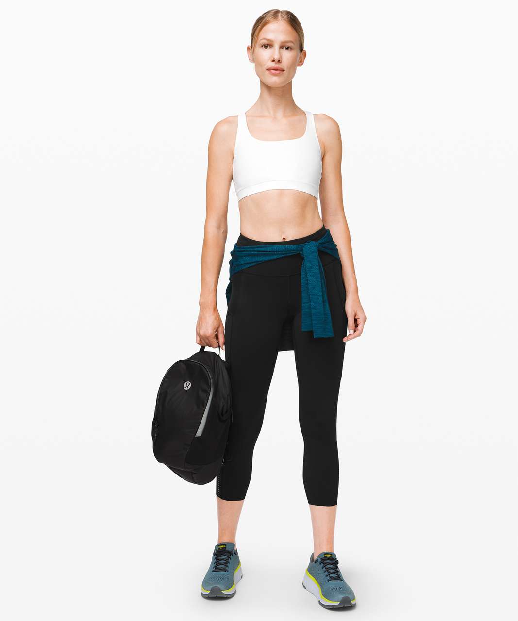 LULULEMON Fast and Free High-Rise Crop 23, Black, 10 : :  Clothing, Shoes & Accessories