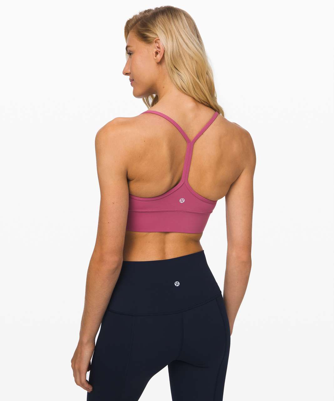 Lululemon Flow Y Bra *Nulu Long Line - Moss Rose