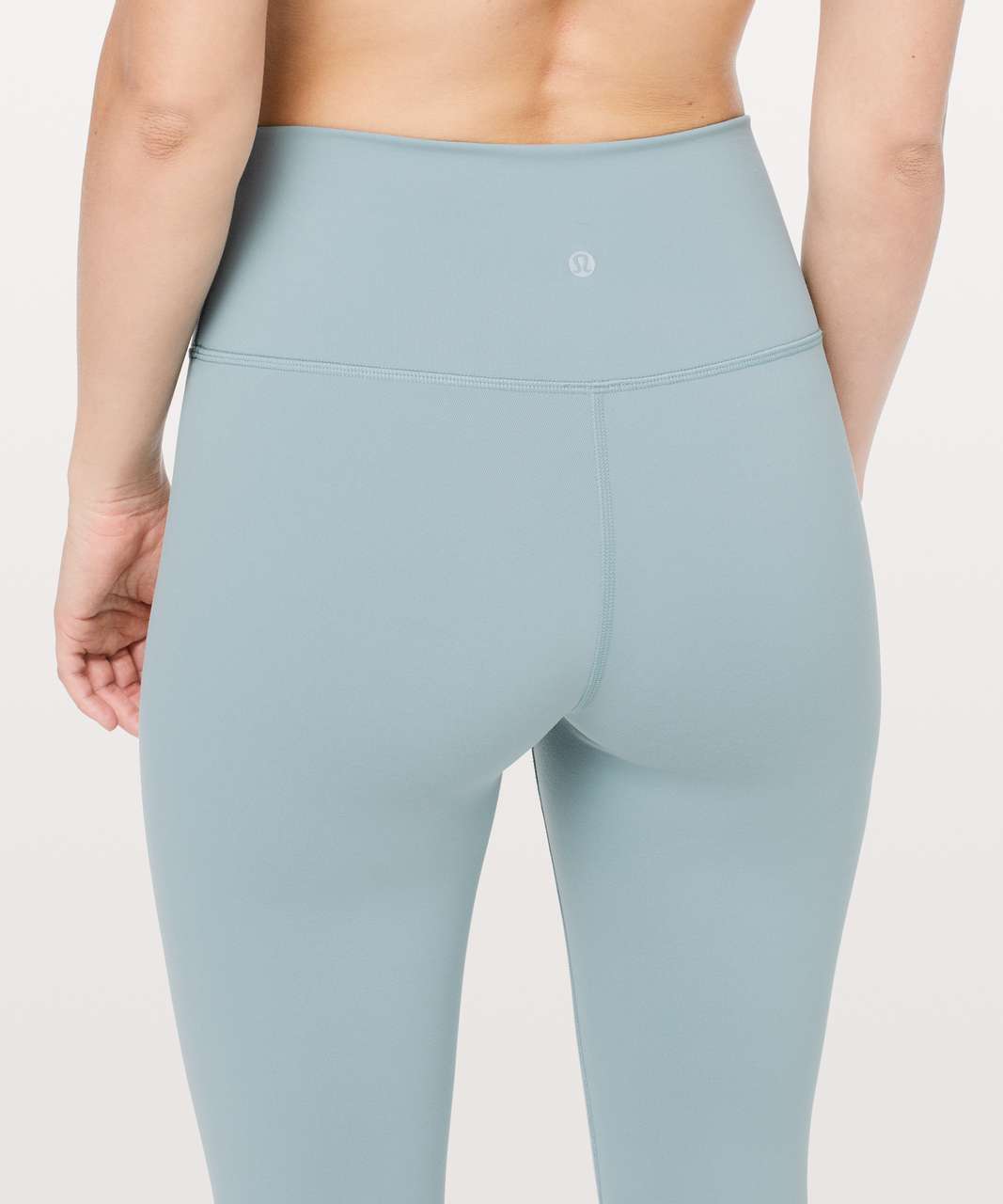 Lululemon Wunder Under Crop 21 Blue Cast Size 10 - $26 - From