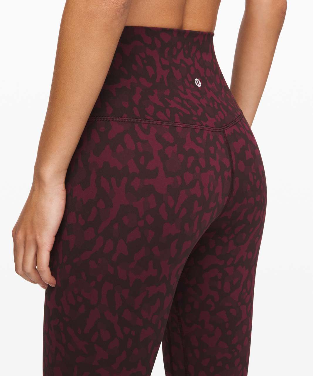 Lululemon Align Pant 28 High-Rise Formation Camo Dark Adobe Multi