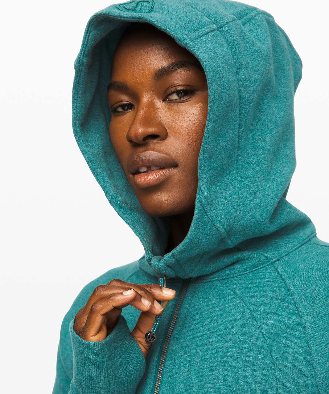 Lululemon Scuba Hoodie *Light Cotton Fleece - Heathered Desert Teal - lulu  fanatics