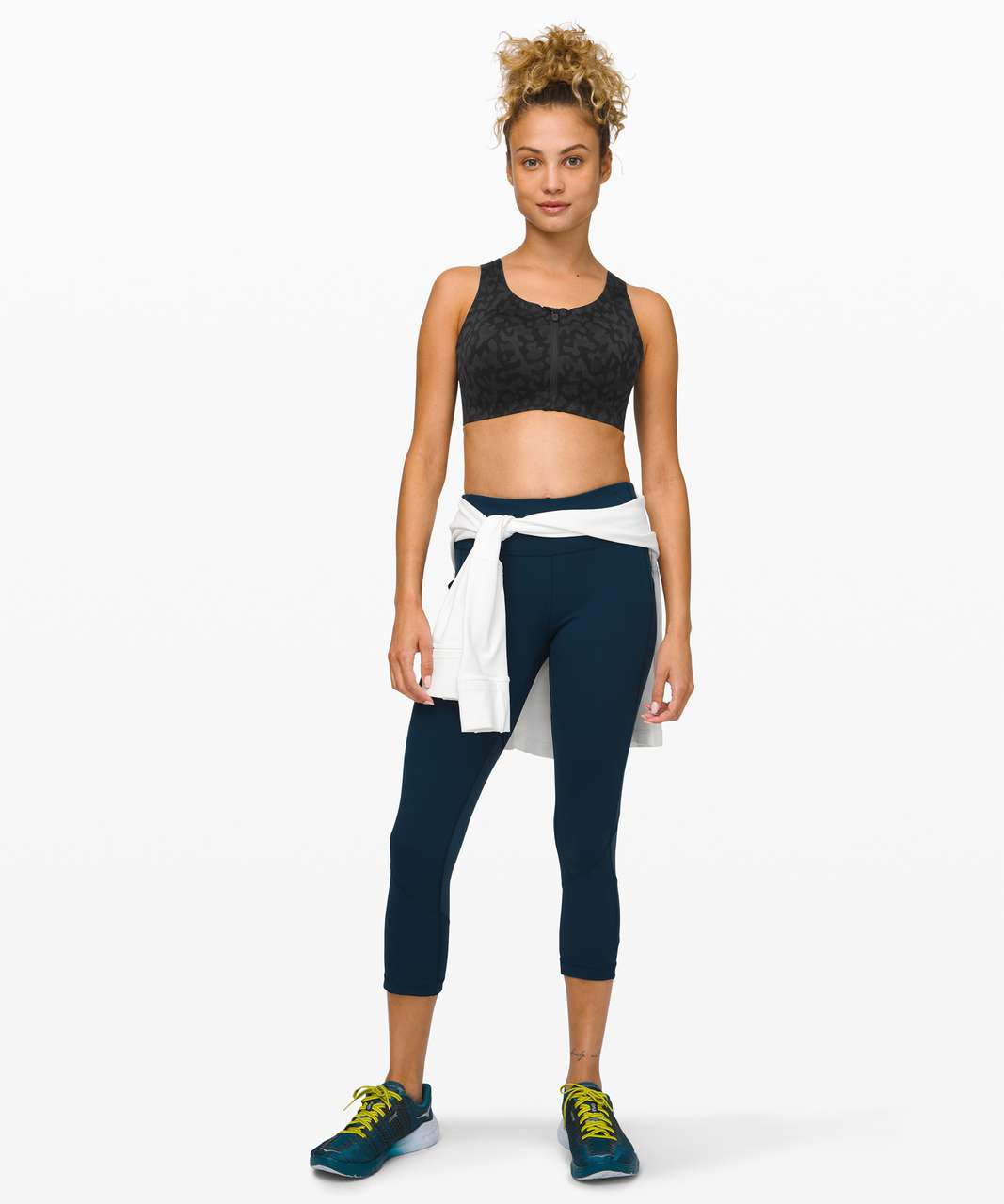 Lululemon Free To Be Bra - Formation Camo Deep Coal Multi - lulu fanatics