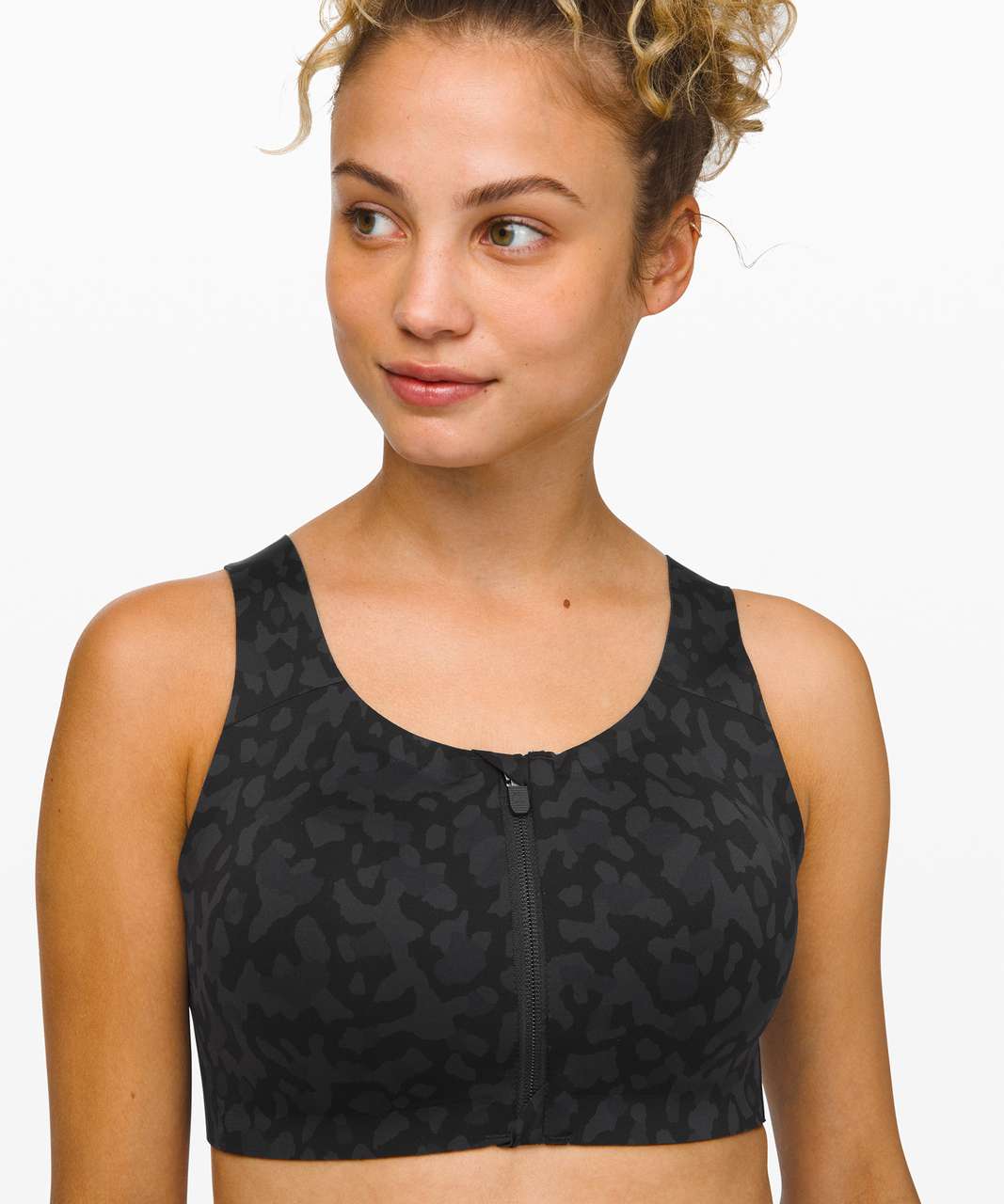 Buy LULULEMON Enlite Bra Weave Sz 32B Black at Ubuy Palestine