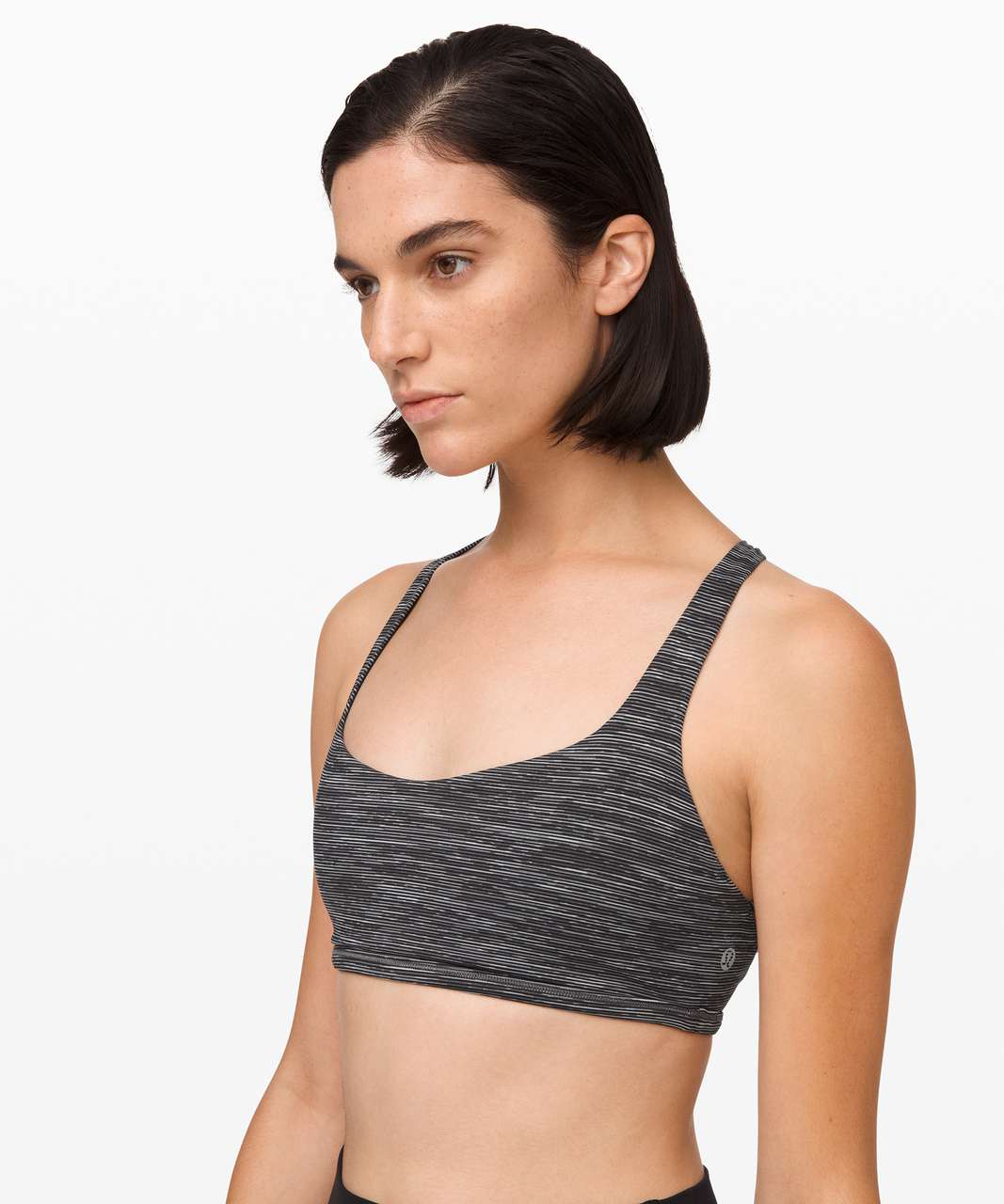 Lululemon Free To Be Bra (Wild) - Wee Are From Space Dark Carbon Ice Grey