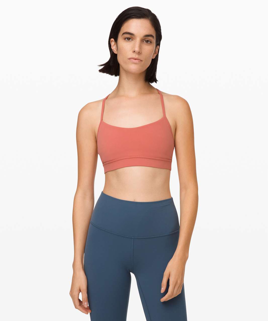 Lululemon Flow Y Bra *Nulu - Copper Clay