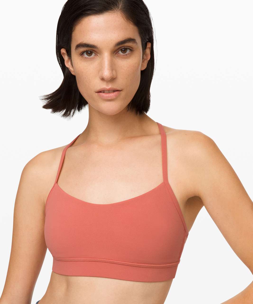 Lululemon Flow Y Bra *Nulu - Copper Clay