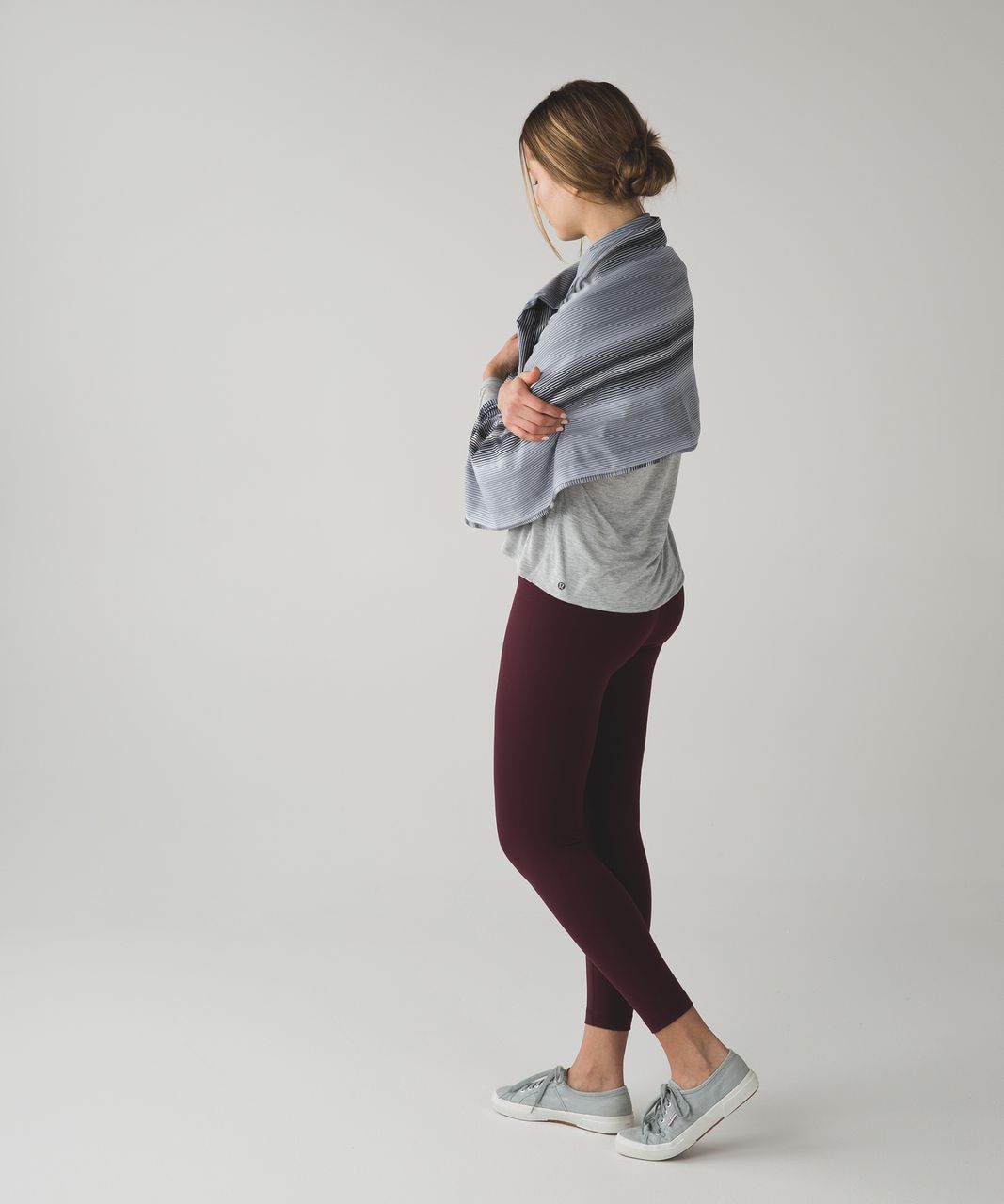 Lululemon Sage Scarf (Cotton) - Sunset Stripe Battleship Multi