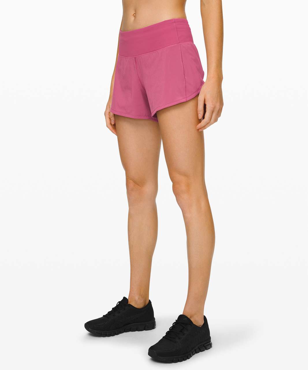 Lululemon Speed Up Short Long *4 Updated Fit - Moss Rose - lulu