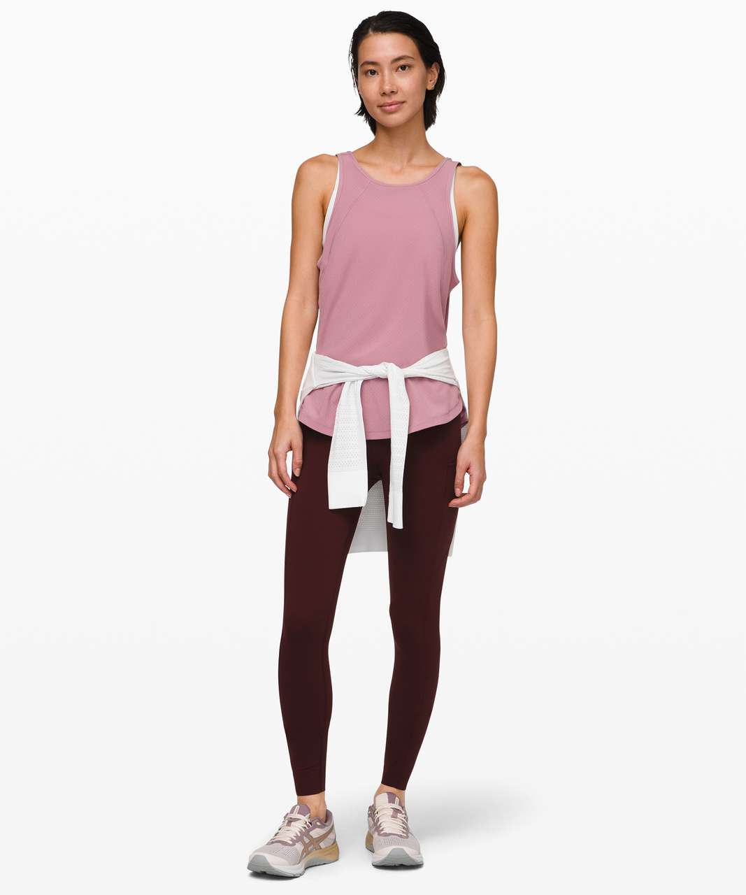 NWT LULULEMON FAST & Free Tight 25 Non-Reflective LW5BXQS GARN Garnet Size  6 $85.82 - PicClick