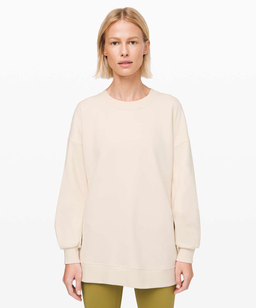 Lululemon Perfectly Oversized Crew In Pastel Blue