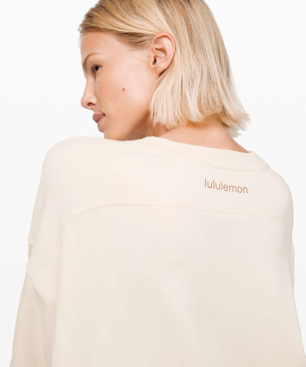 Lululemon Perfectly Oversized Crew - Light Ivory