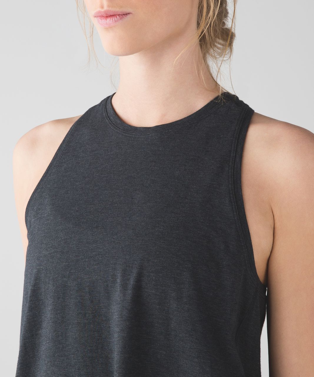 Lululemon Nook Tank - Heathered Black