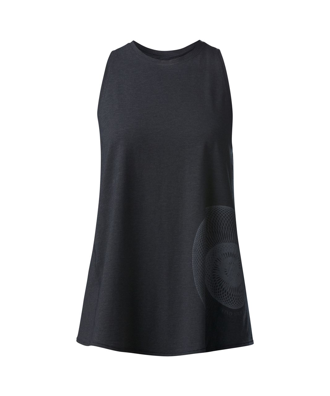 Lululemon Nook Tank - Heathered Black